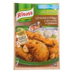 Приправа, Knorr (Кнорр) 27 г На Второе Сочная курица с чесноком и травами пакет